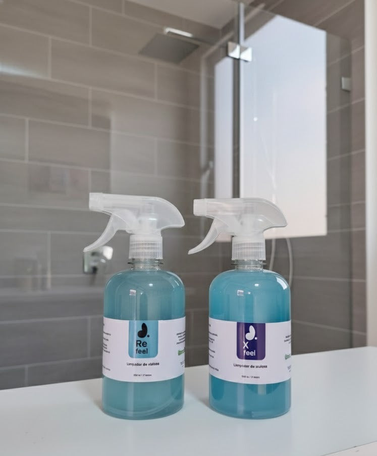 Kit anti-sarro en azulejos y vidrios